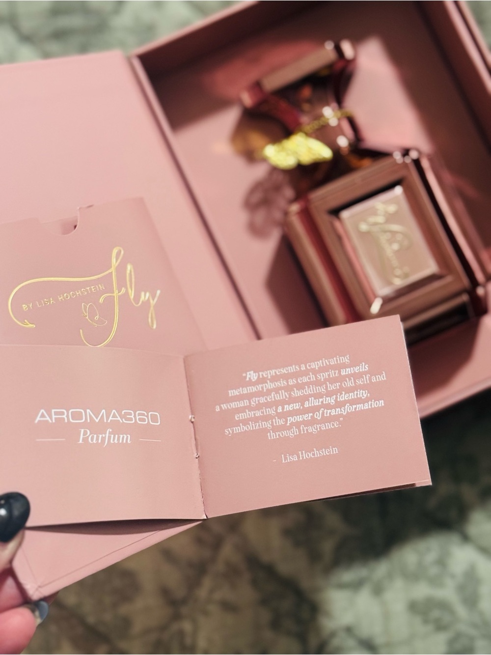 NWOT, Fly Parfum by Lisa Hochstein directly through Aroma360/Hotel Collection